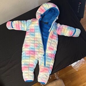 Snozu Pastel Rainbow Kids Footie